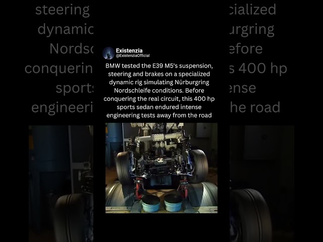 The Engineering Behind the Legendary E39 M5