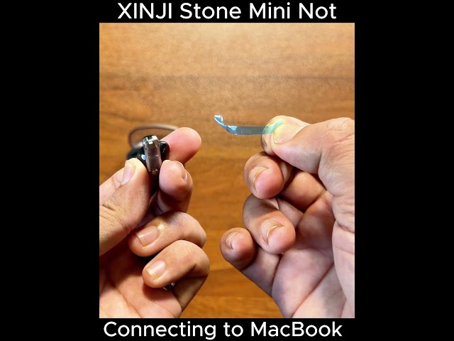 XINJI Stone Mini Not Pairing With MacBook
