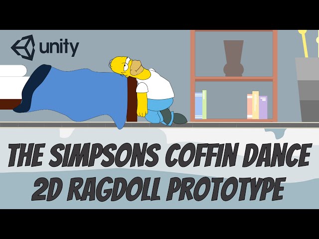 The Simpsons Coffin Dance, A 2D Ragdoll Prototype Show-off in Unity Engine