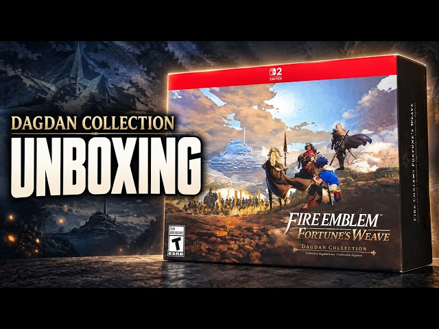 Fire Emblem: Fortune’s Weave Dagdan Collection Unboxing | Nintendo Switch 2
