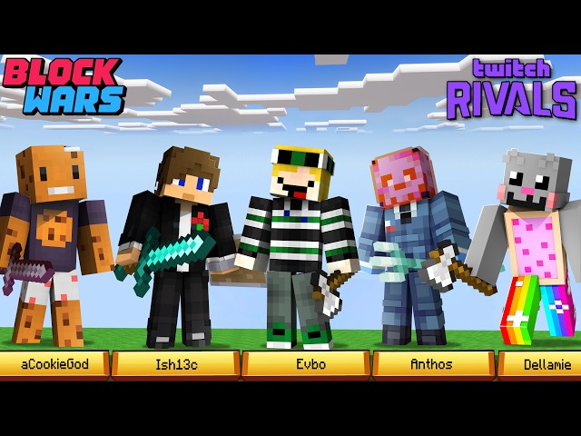 MINECRAFT BLOCKWARS EVENT - TWITCH RIVALS