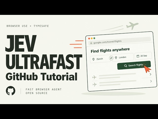Jev Ultrafast GitHub: How TypeSafe AI Makes Browser Agents Faster