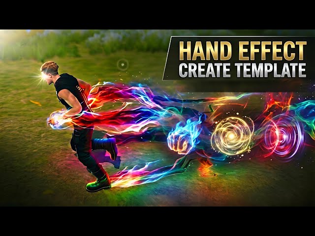  HOW TO CREATE HAND EFFECT TEMPLATE IN Craftland 🔥 | FREE FIRE #craftland #viralvideo 