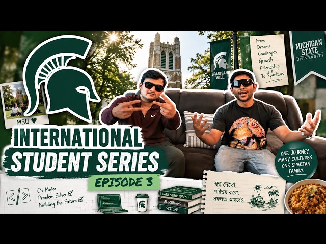 International Student in the USA | MSU Electrical Engineering & Oakland Robotics | ISS Ep. 3
