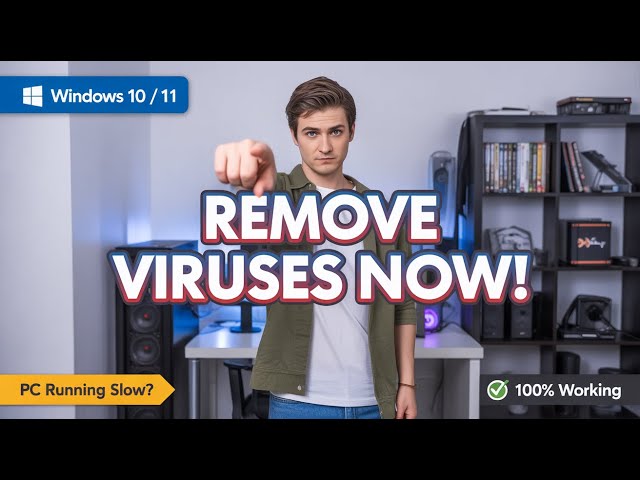 PC Running Slow or Acting Weird? Remove Viruses on Windows 10/11 (2026)