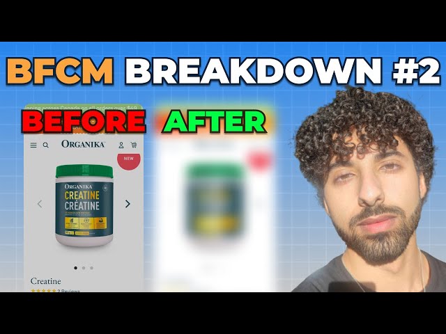 Watch Me Live Auditing This Supplement's Ecommerce Brand for BFCM