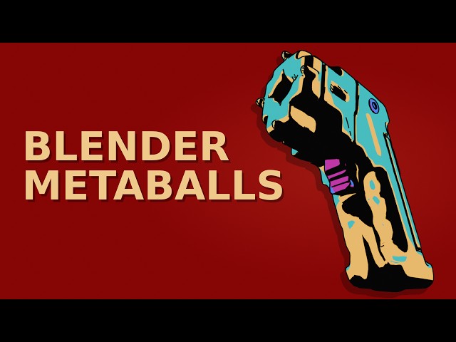 Testing My Metaball Toolkit for Hard-Surface Workflows