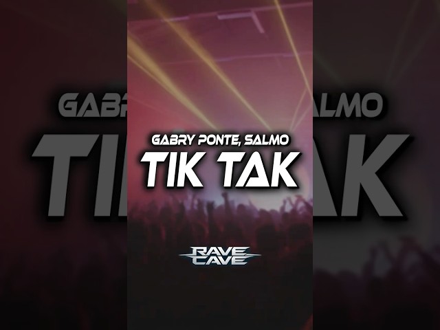 Gabry Ponte & Salmo - Tik Tak (Hyper-Techno Anthem) 💣 #techno #rave #tiktak
