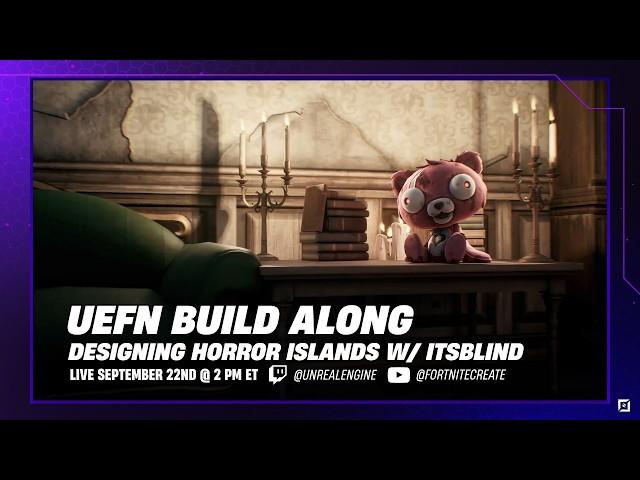 Designing Horror Islands w/ ItsBlind | UEFN Build Along