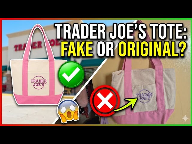 FAKE OR ORIGINAL TRADER JOE'S TOTE MINI PASTEL BAG | TJ MINI BAG | MANGGOYO CHANNEL 