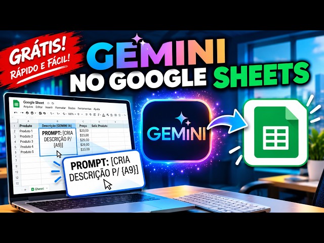HOW TO USE GOOGLE GEMINI FOR FREE IN GOOGLE SHEETS [No Extension]