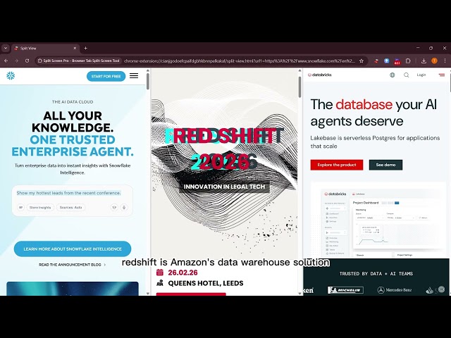 Snowflake vs Redshift vs Databricks The Real Differences
