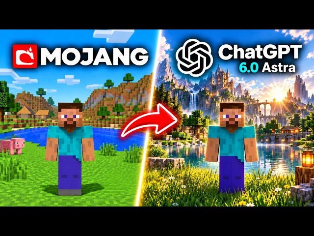 I Used ChatGPT 6.0 Astra to Remake Minecraft