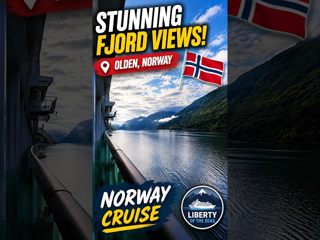 Sailing Into Olden Norway 🇳🇴 | Incredible Fjord Views