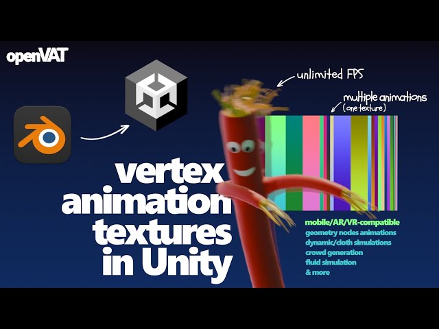 No Rig Required - Vertex Animation for Gameplay [OpenVAT]