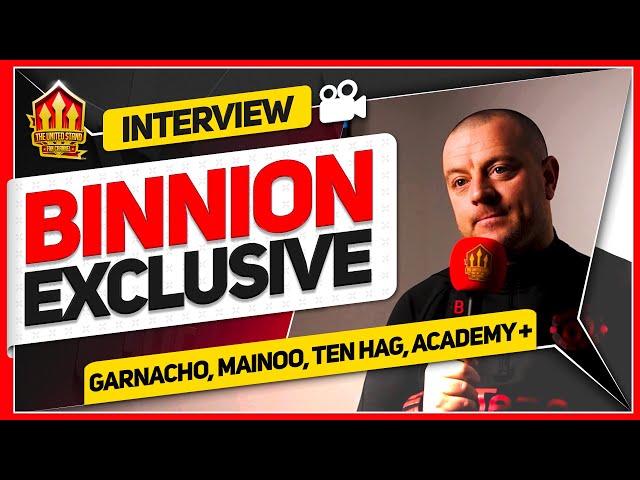 MAN UTD'S SHINING FUTURE! Exclusive with Travis Binnion, Head of Player Development and Coaching