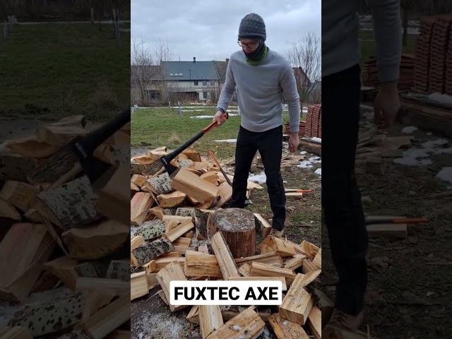 #Fuxtec #axe #woodworking