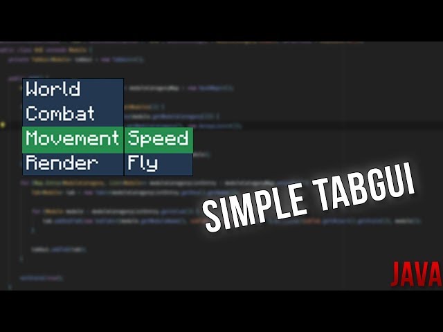 TabGUI | SPEEDCODE | superblaubeere27