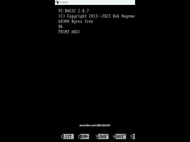 ABS Function in BASIC