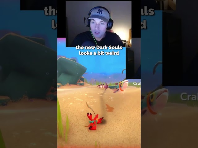 the new Dark Souls looks a bit weird #anothercrabstreasure