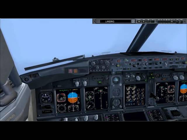 PMDG 737 NGX FOR FSX - LOW VIZ LANDING