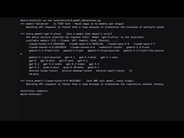 mAIvn Dev Tutorials #20: Model Directives