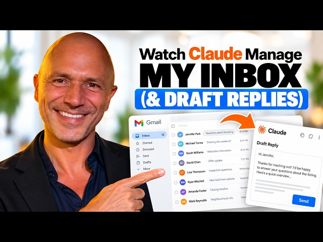 Watch Claude Manage My Inbox (& Draft Replies)