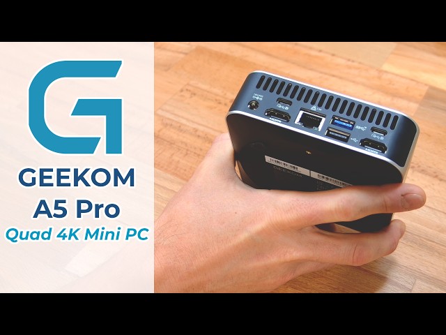 Is a Mini PC Better Than an SBC? GEEKOM A5 Pro Part 2: Teardown, Debian & Benchmarks