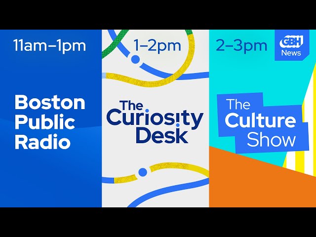 Boston Public Radio, The Curiosity Desk, & The Culture Show Live Tuesday, September 15, 2026