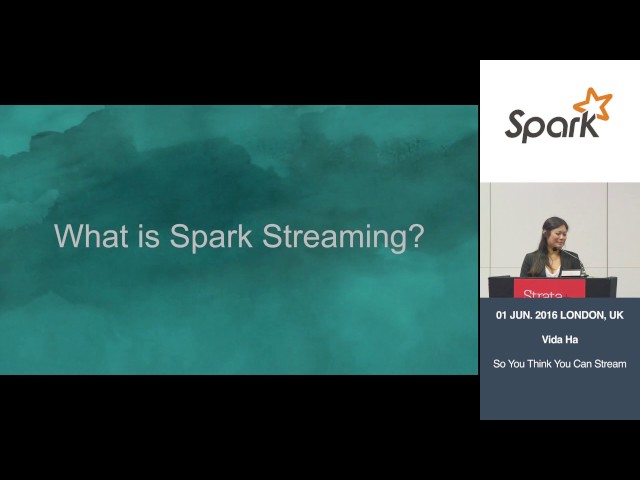 Use Cases and Design Patterns for SPARK STREAMING | Vida Ha & Prakash Chockalingam