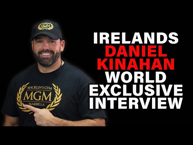 Irelands Daniel Kinahan World Exclusive Interview