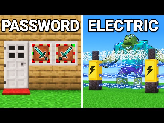 15+ PERFECT Ways to Protect Your HOUSE In Minecraft!