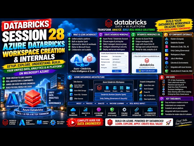Databricks Session 28: Azure Databricks Workspace Creation | Complete Guide for Data Engineers