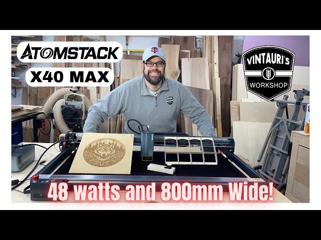Atomstack X40 Max Review - Perfect for my Model Airplane Builds!