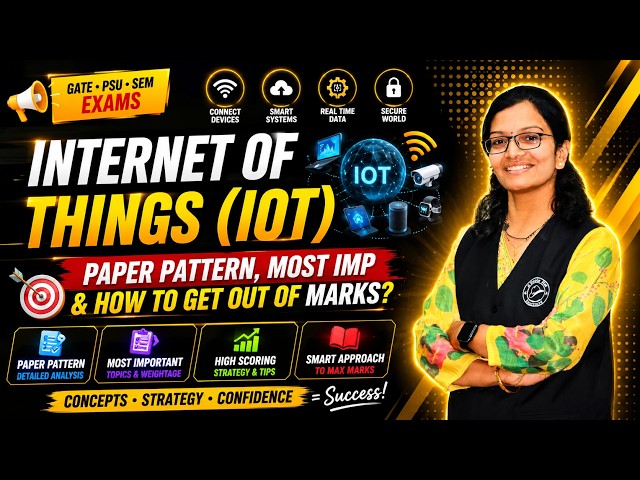 Internet of Things (IOT) -  (Computer) Most IMP Questions & How to get out of marks? | #engineering