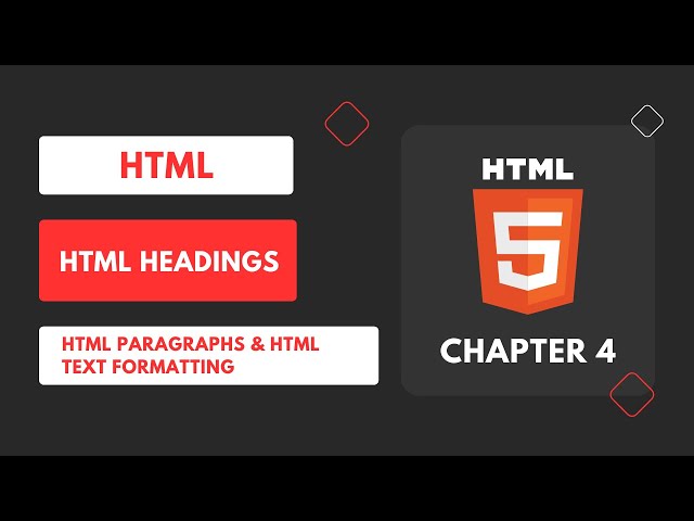 HTML Headings | HTML Paragraphs | HTML Text Formatting