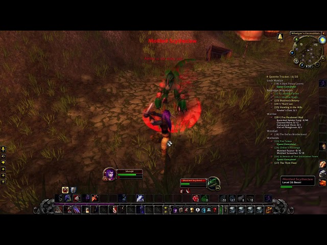 Chilling, playin WoW Classic.