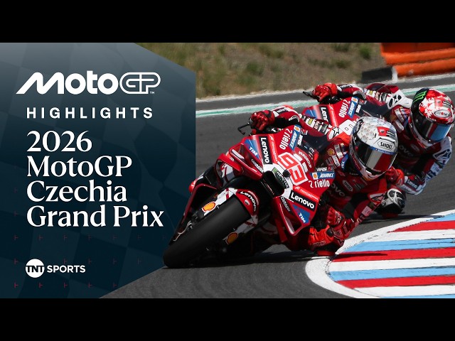 SENSATIONAL SCENES! 🍿 | MotoGP 2026 Czechia Grand Prix Race Highlights 🇨🇿