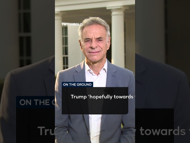 Trump says the US is 'hopefully towards the end' of the war with Iran.