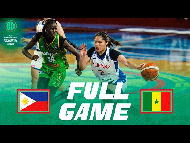 Philippines v Senegal | Full Basketball Game | FIBA Women's Olympic Pre-qualifying Tournament 2026