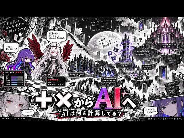 AIは何を計算しているのか？｜足し算からTransformer・MoE・強化学習まで　【絶ノイア】【sil-kathna】