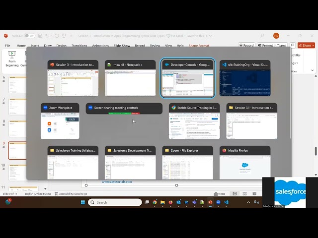 3_2_ Introduction to Apex Programming Syntax, Data Types | Salesforce Developer