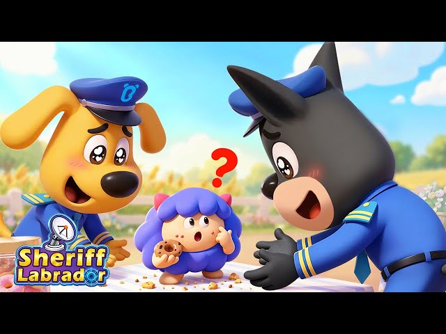 The Secret Snacker | Safety Rules for Kids | Detective Cartoon | Sheriff Labrador
