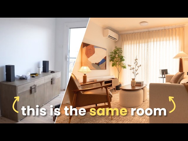 How An Interior Designer Makes A Boring Living Room Look Expensive