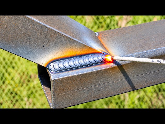 when I first learned to weld! I only used basic techniques but achieved excellent results