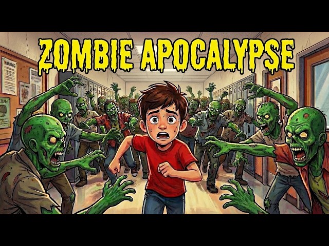 I Survived a ZOMBIE APOCALYPSE at School!