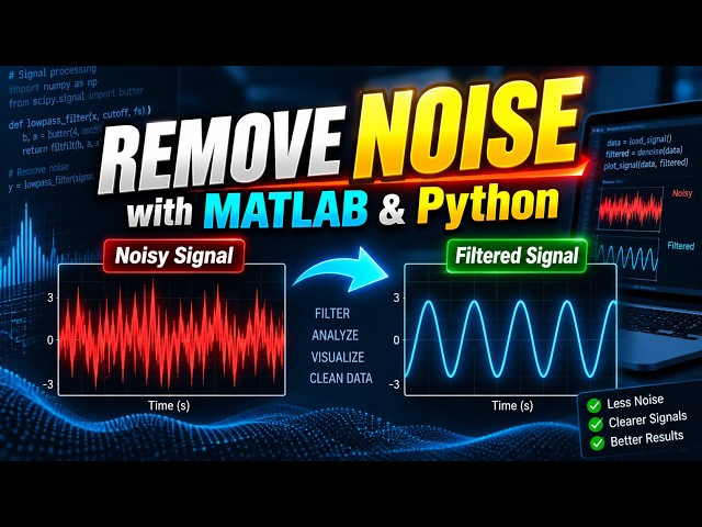 Remove Noise in MATLAB & Python | Step-by-Step Guide
