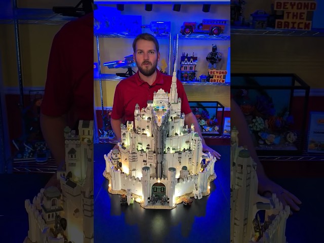 Bring LEGO Minas Tirith to life with @Light My Bricksat LightMyBricks.com