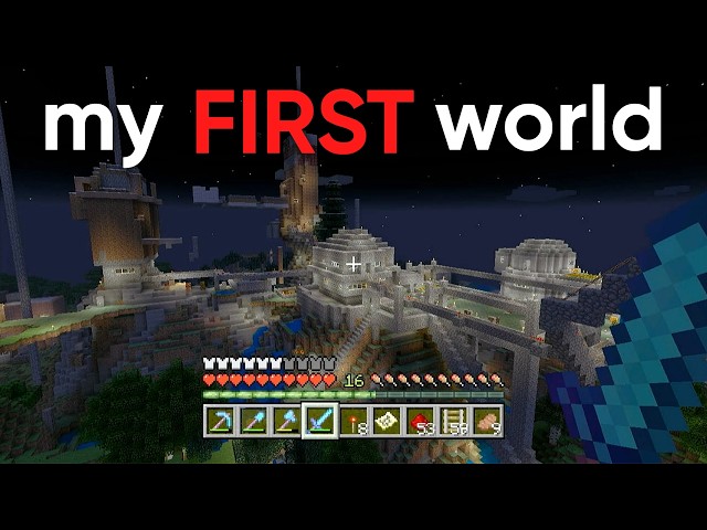 I Found My First Minecraft World…