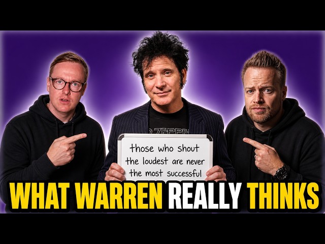 We Asked WARREN HUART What He REALLY Thinks About The Current State of ONLINE AUDIO EDUCATION ...
